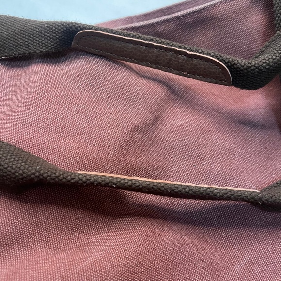 Red canvas style  bag - Picture 4 of 5